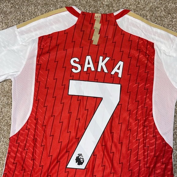 Adidas Arsenal Saka 2023/2024 Men’s Home Soccer Jersey🆕 - Picture 2 of 11